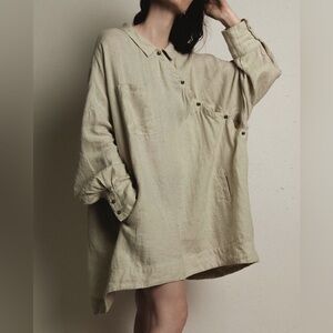 Elle-May Watson 1924us Linen Artist Tunic